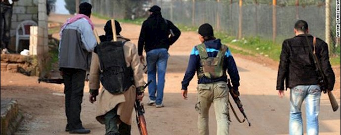 Armed Syrian rebels attack Assad troops west of Damascus