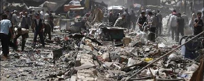 Syria: Assad army bomb two cities of Saqba and Duma