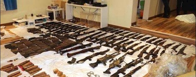  'Arms smuggled into Kuwait by Iran & confiscated by security forces'