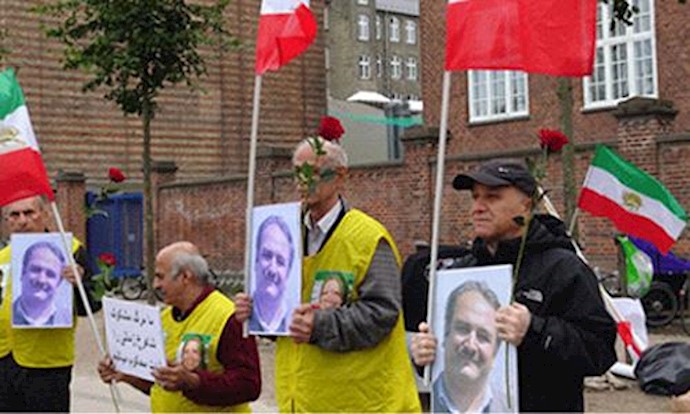 Iranians in Denmark protest upcoming visit to NY by Rouhani