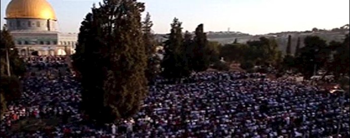 Palestine: Eid al-Adha prayers in al-Aqsa Mosque