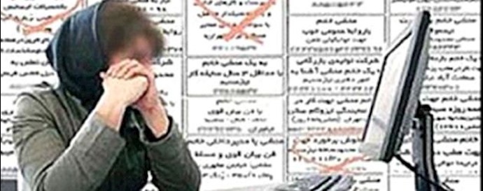 Women unemployment rates in 20 provinces across Iran