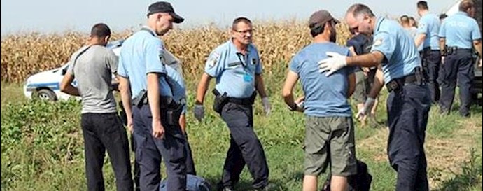 'Hungarian authorities closing border'