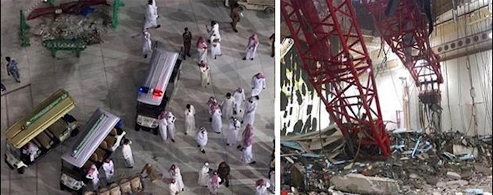 Saudi Arabia: The toll in the disastrous incident of falling construction crane in the city of Mecca has reached 107