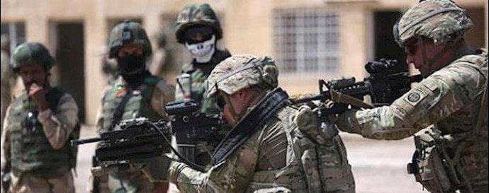 US soldiers arrive at Habbaniya base in Al Anbar, Iraq