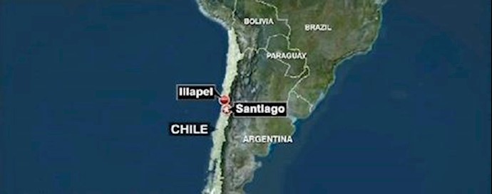 Tsunami waves reach Chile, 1 million people displaced
