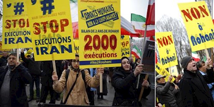 Mass-demonstration planned for Iranian presidential visit to Paris amid human-rights allegations