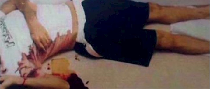 Iranian police shot and killed a young man