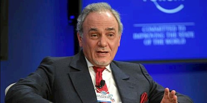 Saudi Prince Turki al-Faisal blasted Iranian regime at a secret meeting in Davos
