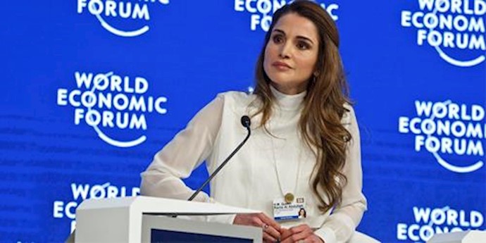 Jordan’s Queen Rania raises plight of refugees at Davos