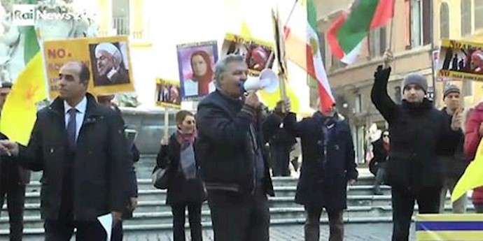 Iranian dissidents reject Hassan Rouhani’s visit to Europe