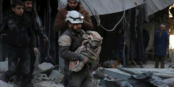 Russian and Syrian bombing raids ‘kill 43 children’ around Deir ez-Zor