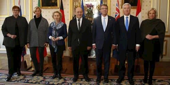 Defense ministers gather in Paris to bolster ISIS fight