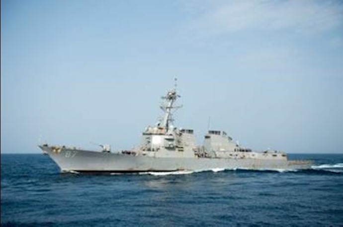 US warship targeted by Yemen Tehran backed rebels for a third time