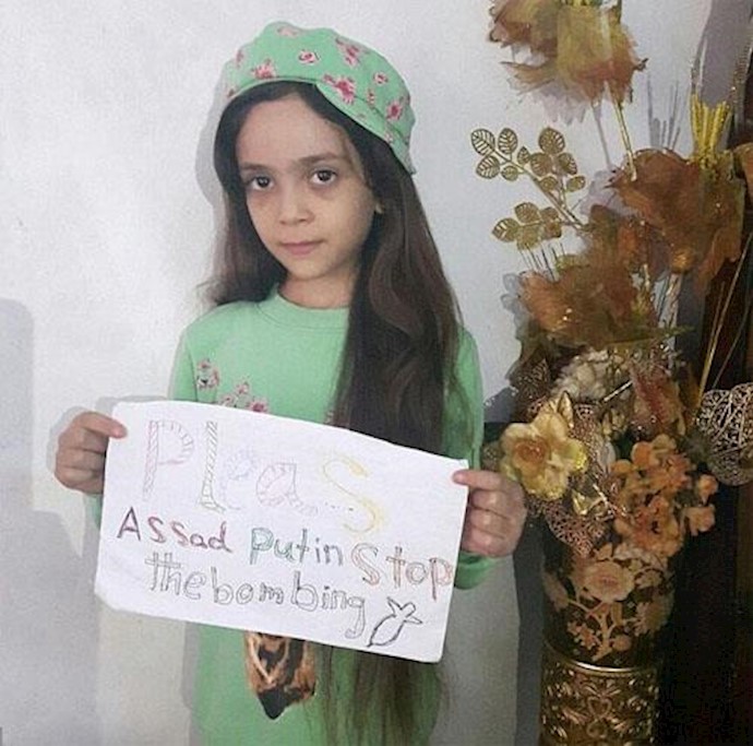 Please stop Assad & Russia from bombing us’, a little girl from Aleppo tweets +Video