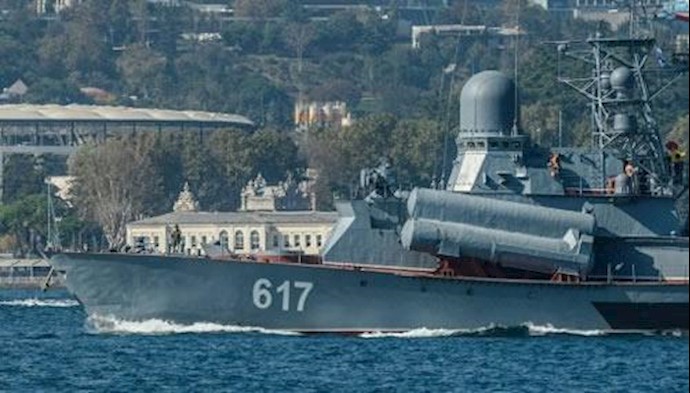 Russian warship passes through Bosphorus to join Syria mission