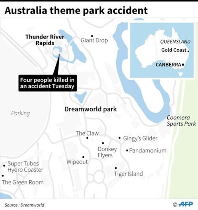 Kids’ ‘miracle’ survival as Australia probes theme park deaths