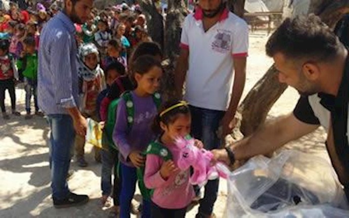 The toy smuggler of Aleppo: The man who brings gifts to children in Syrian war zones