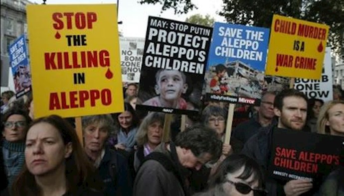  'Rally urges Britain to find solution in Syria'