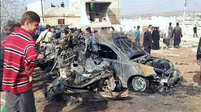 Bomb kills 25, mostly foreign-backed rebels in north Syria: witnesses