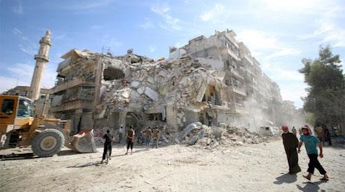 Aleppo air strike kills 14 members of one family: rescue team