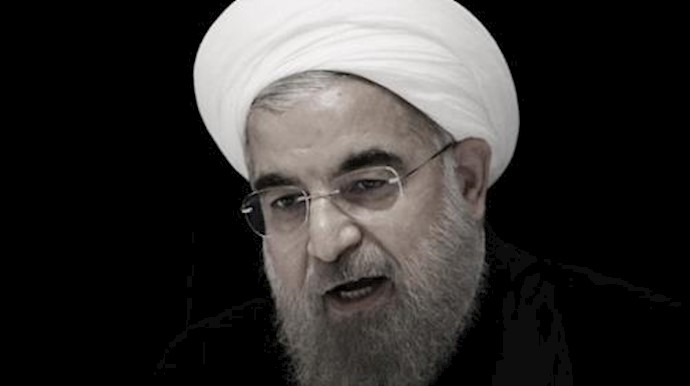  'Iran regime President Rouhani speaks at a news conference near the United Nations General Assembly in the Manhattan, September 22, 2016'