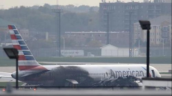 American Airlines plane engine flung debris in rare failure