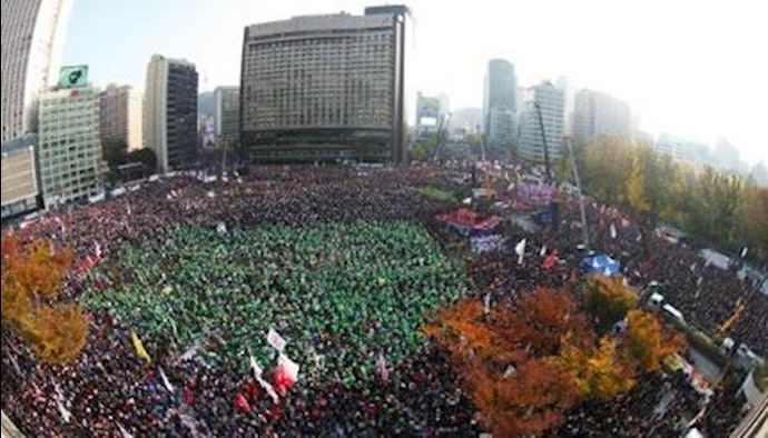 One million protest against S. Korea’s president: organisers