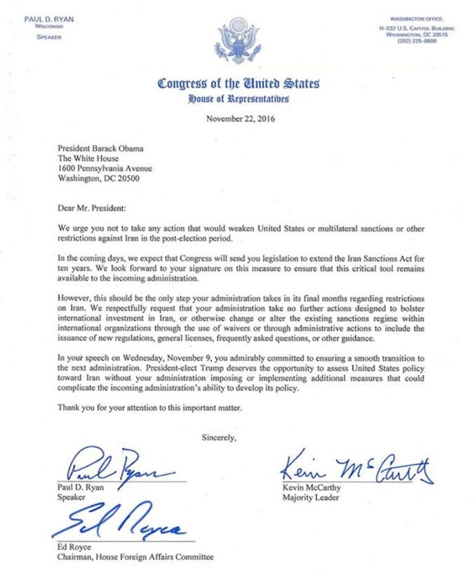 Obama Trying to Save Iran Deal Before He Leaves Office