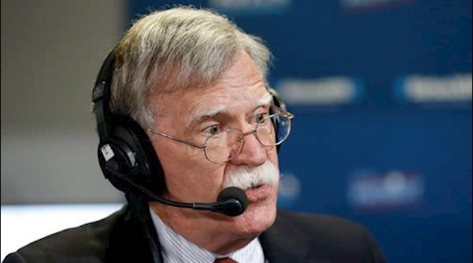  '“I think the people of Iran would long for a new regime,” John Bolton said.'