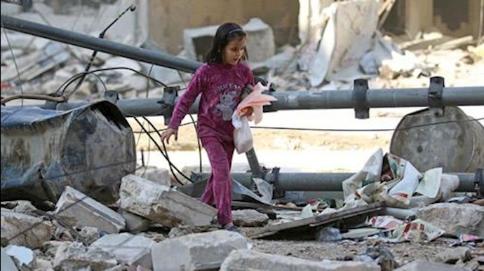 Mother, child killed in east Aleppo bombardment