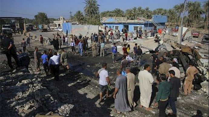  'Iraqs Interior Ministry says a suicide attack south of Baghdad has killed at least six civilians'