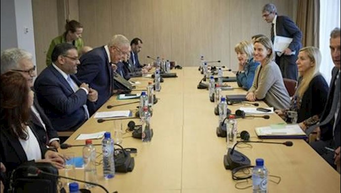 Abdah Stresses Civilian Protection at Meeting with EU Foreign Policy Chief