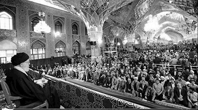  'Khamenei lambasted US presidential candidate during a speech [file photo]'