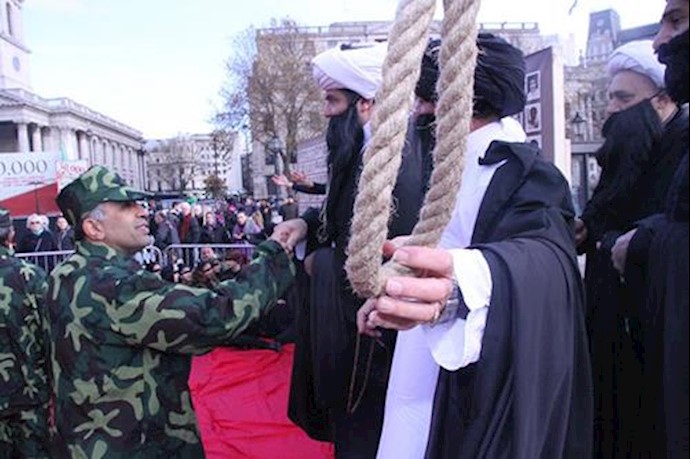 Iranians at London Rally Call for UN Investigation of 1988 Massacre of Political Prisoners in Iran