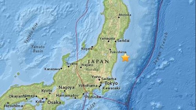 Tsunami warning issued after quake off Fukushima in Japan