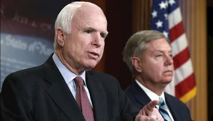  'Sen. John McCain and Sen. Lindsey O. Graham  plan to reintroduce the Iran Ballistic Missile Sanctions'