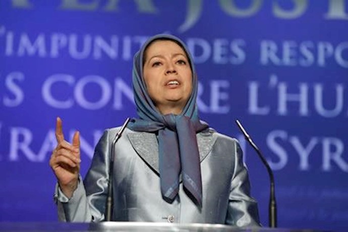 MARYAM RAJAVI: CALL FOR JUSTICE; END IMPUNITY FOR PERPETRATORS OF CRIMES AGAINST HUMANITY IN IRAN AND SYRIA