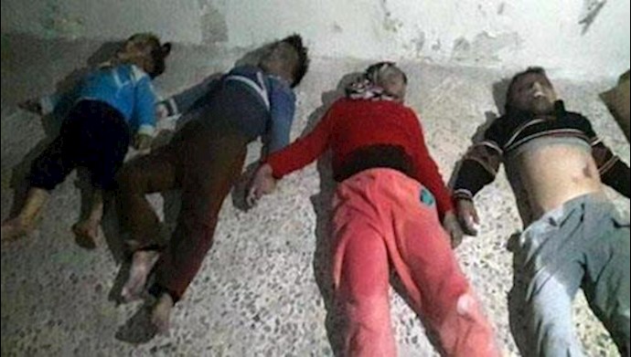 Family of six die in east Aleppo chlorine gas attack
