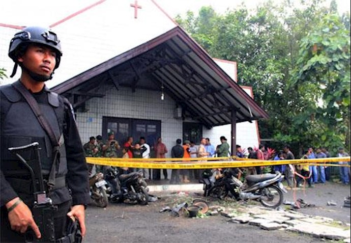 INDONESIA ARRESTS SIX OVER ISIS-INSPIRED CHURCH ATTACK THAT KILLED TODDLER+Videos