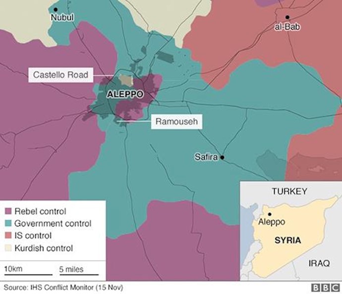Syria conflict: Aleppo bombarded as UN warns of ‘bleak’ moment
