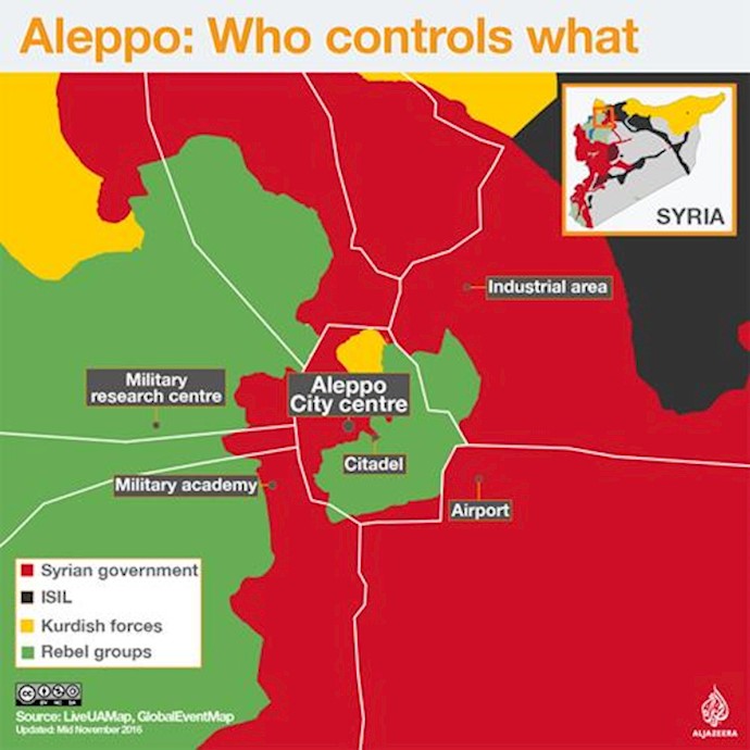In east Aleppo ‘there is no way out’