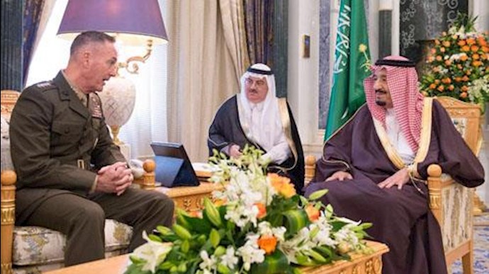 King Salman receives US Joint Chiefs of Staff Chairman