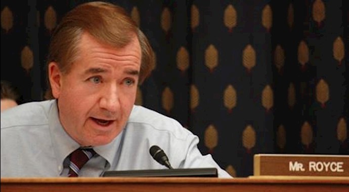  'House Foreign Affairs Committee chairman Ed Royce says that the Iranian regime learned that when it pushed, the Obama administration backed down. '