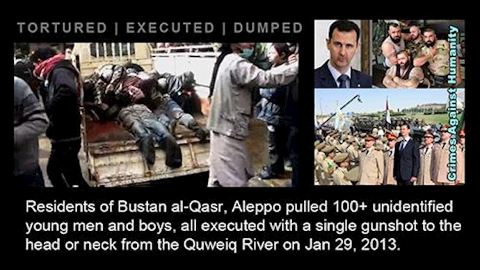  'syria assad executed kill crime torture'