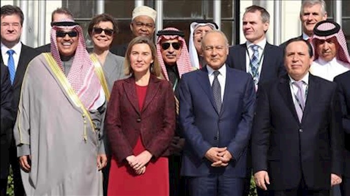  'Arab Leagues extraordinary meeting on Aleppo, at the Arab League office in Cairo, Egypt on December 20, 2016.'