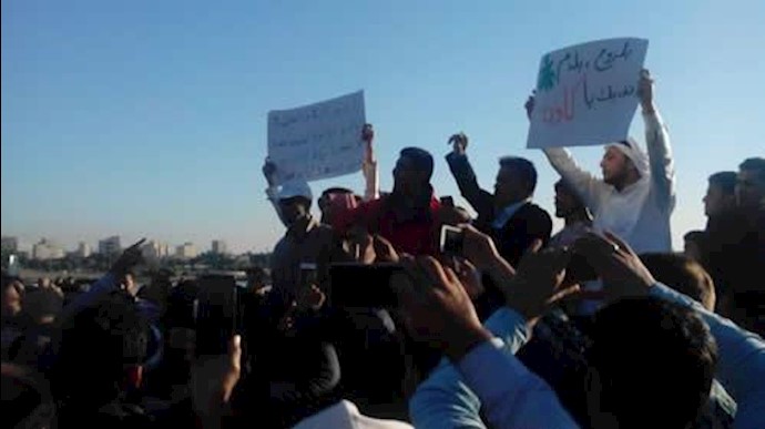Iran human chain in defense of Karoon River in Ahvaz