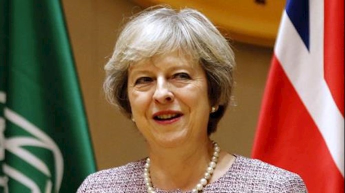  'British Prime Minister Theresa May, seen December 7, 2016, told Gulf leaders she would help counter Irans influence in the region '