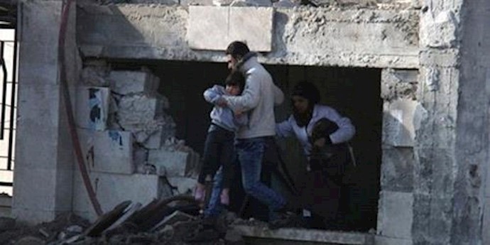 Russian ballistic missile had hit buildings in Azaz, Syria with children among the dead