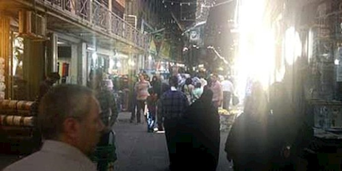 Iran: storeowners protest in Qom, south of Tehran